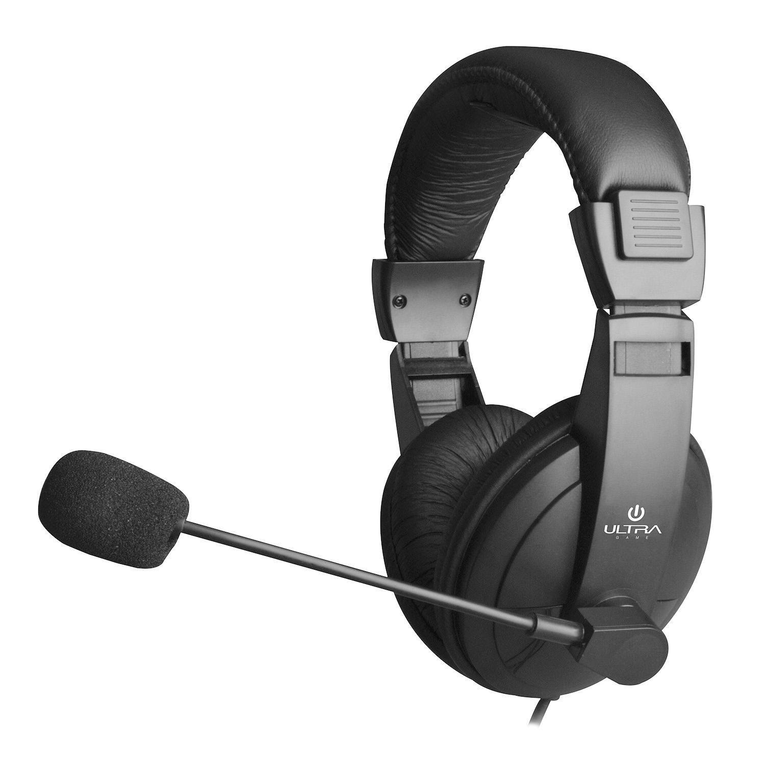 AUDIFONO GAMER 1 PLUG STEREO CON MICROFONO ALAMBRICO ULTRA-2