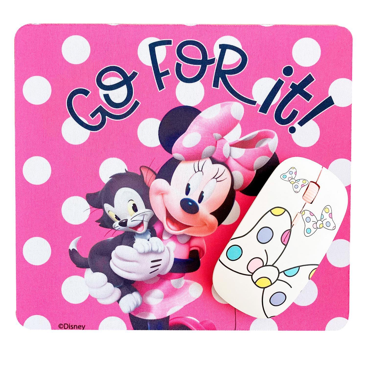 76410-NOC KIT MOUSE INALAMBRICO Y MOUSE PAD MINNIE 1 MONSTER-3