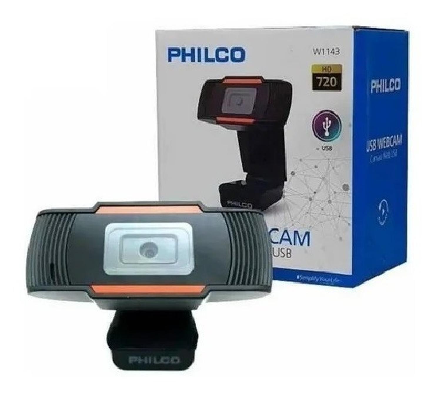 CAMARA WEBCAM USB 720P HD PHILCO-3