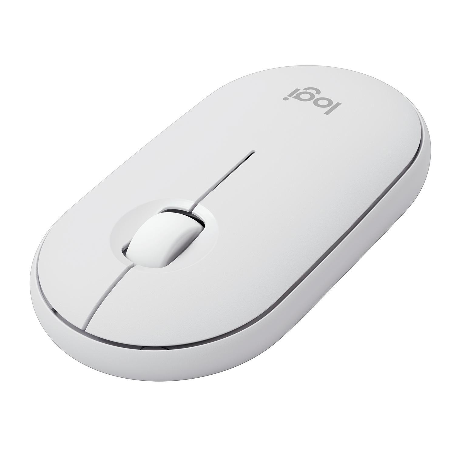 Mouse Logitech Pebble 2 Blanco M350 Bluetooth-3