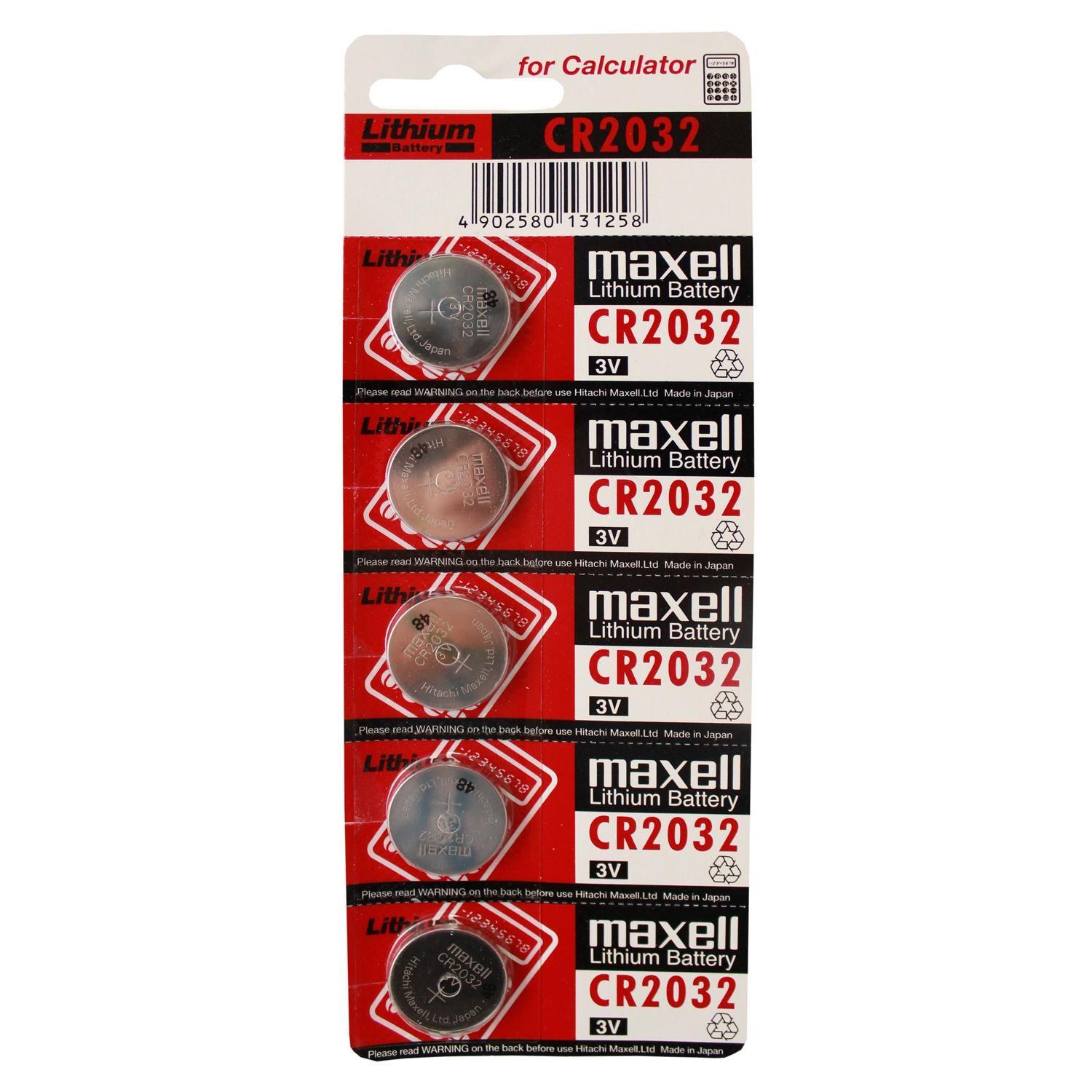 BLISTER 5 Pilas Litio Cr2032 MAXELL-2