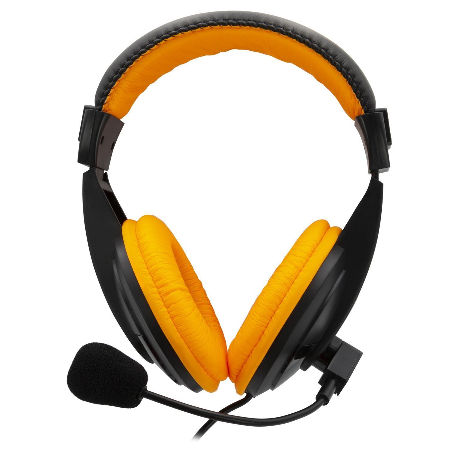 Audífonos Gamer Naranja 550 Monster-2