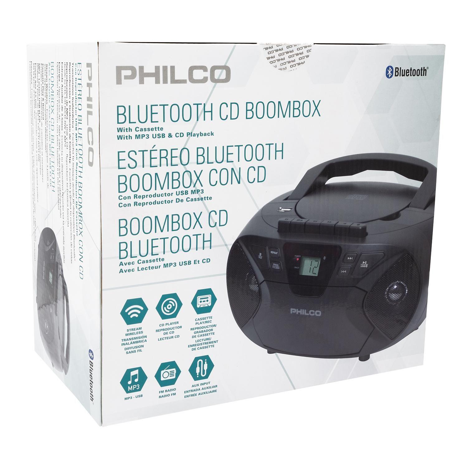 RADIO BOOMBOX CASSETTE BT PJC2050BT PHILCO-0