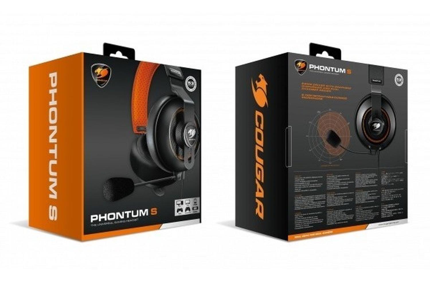AUDIFONO PHONTUM S GAMER NEGRO CGR-P53NB-T -510 COUGAR-1