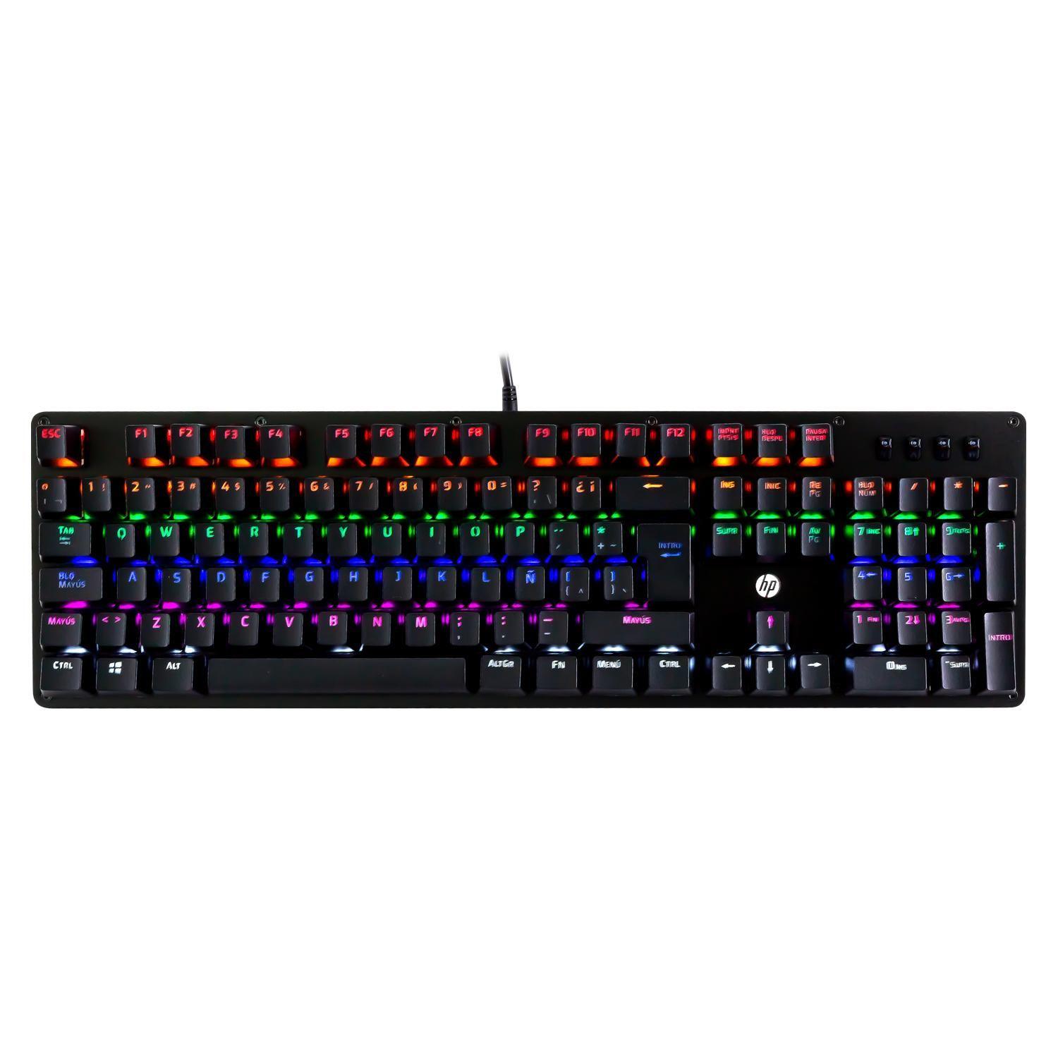 TECLADO GAMER MECANICO RGB GK100-1