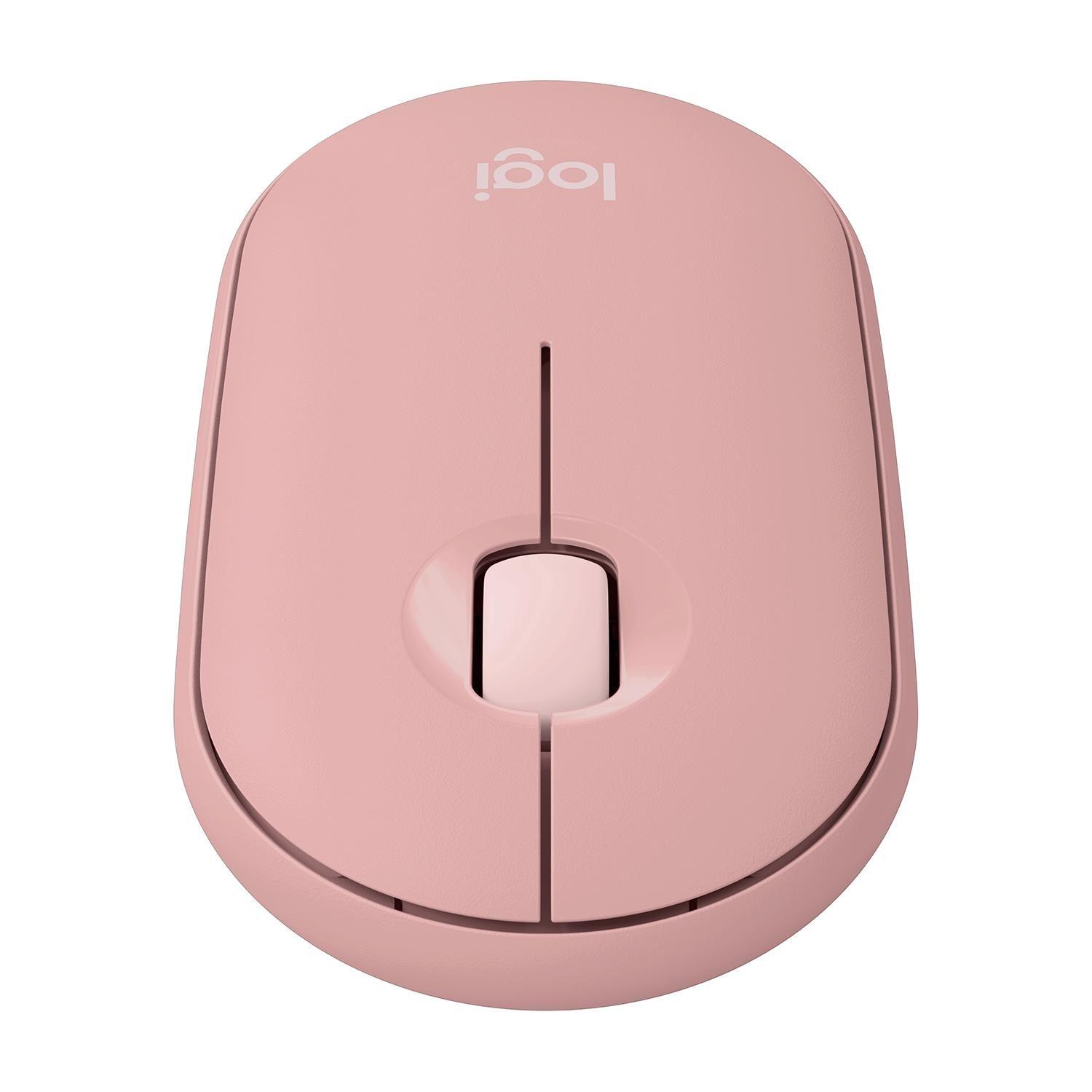 910-007048 MOUSE PEBBLE 2 M350S ROSADO-2