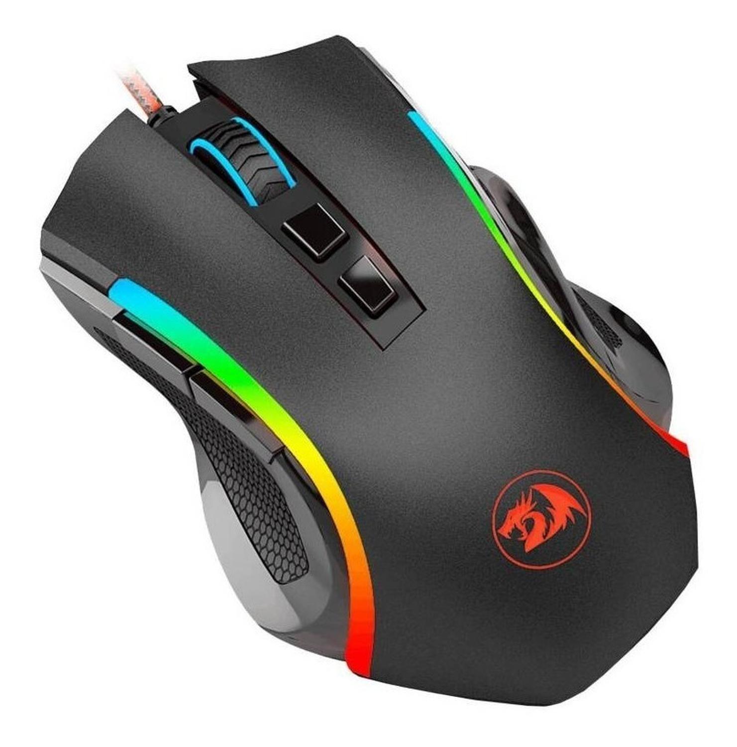 Mouse Gamer Redragon Griffin M607 Negro-1
