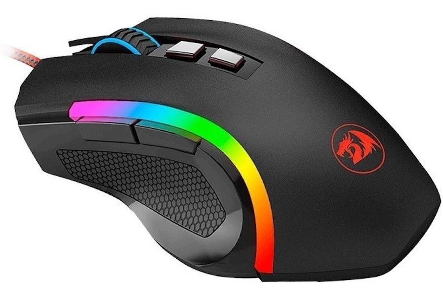 Mouse Gamer Redragon Griffin M607 Negro-2