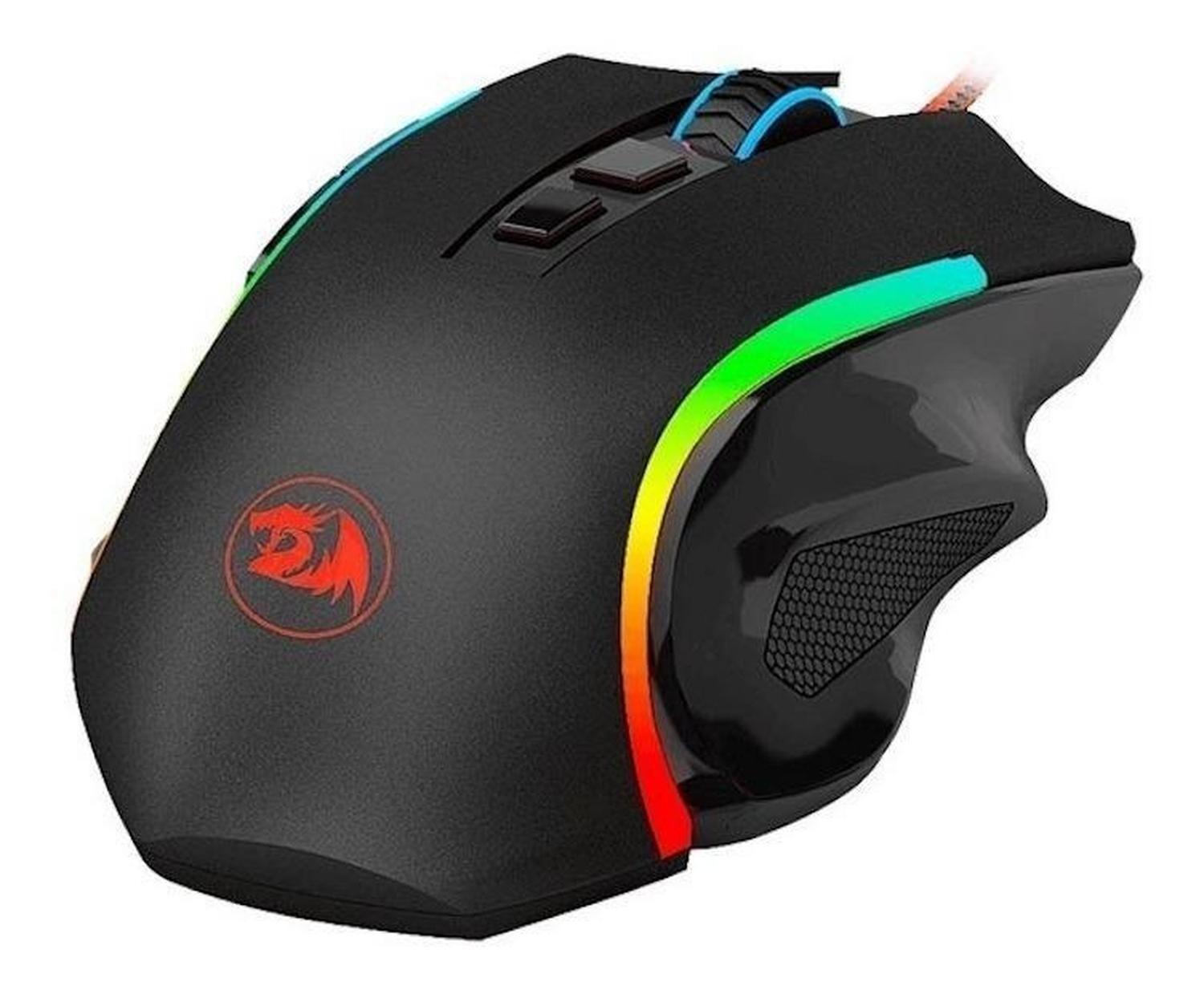 Mouse Gamer Redragon Griffin M607 Negro-3