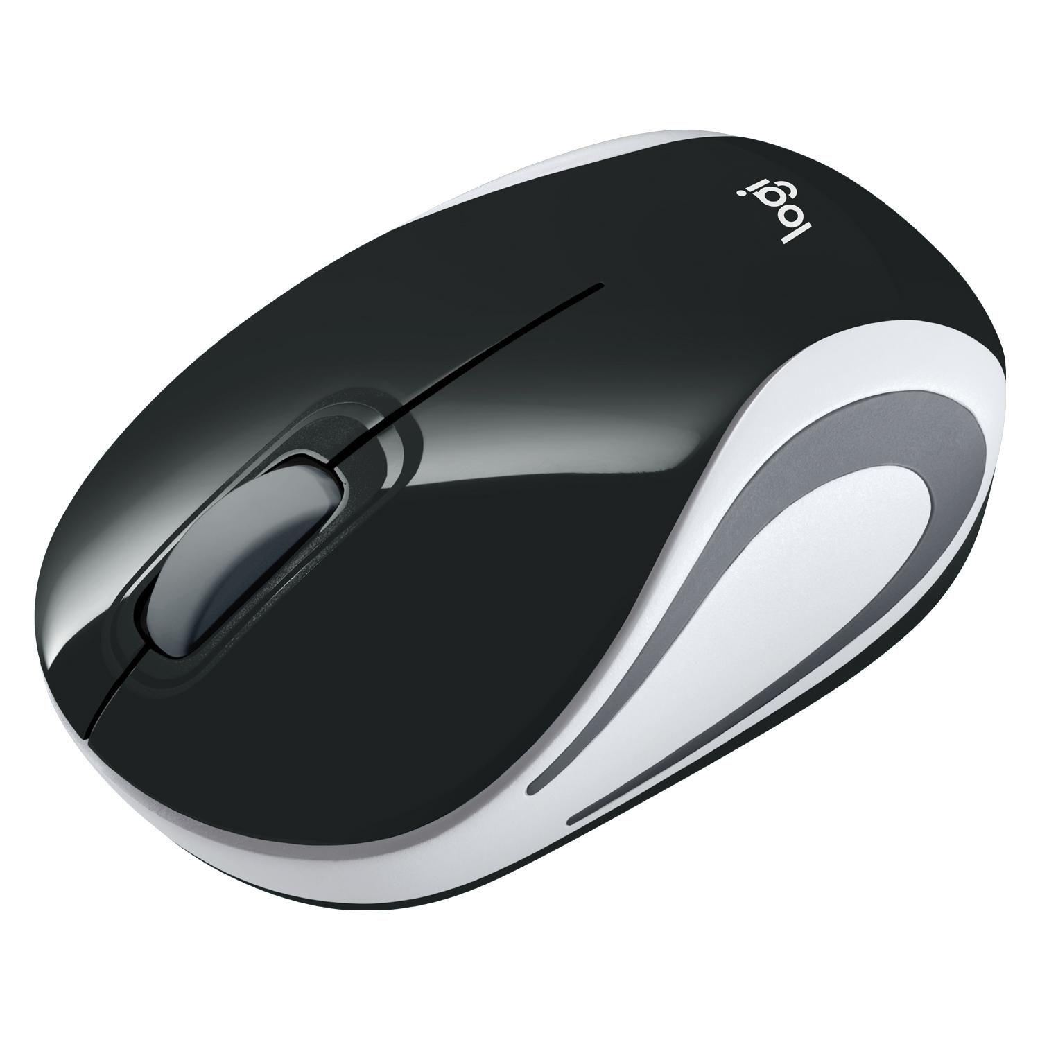 Mouse Mini Inalámbrico Logitechcolor Collection M187 Negro-2