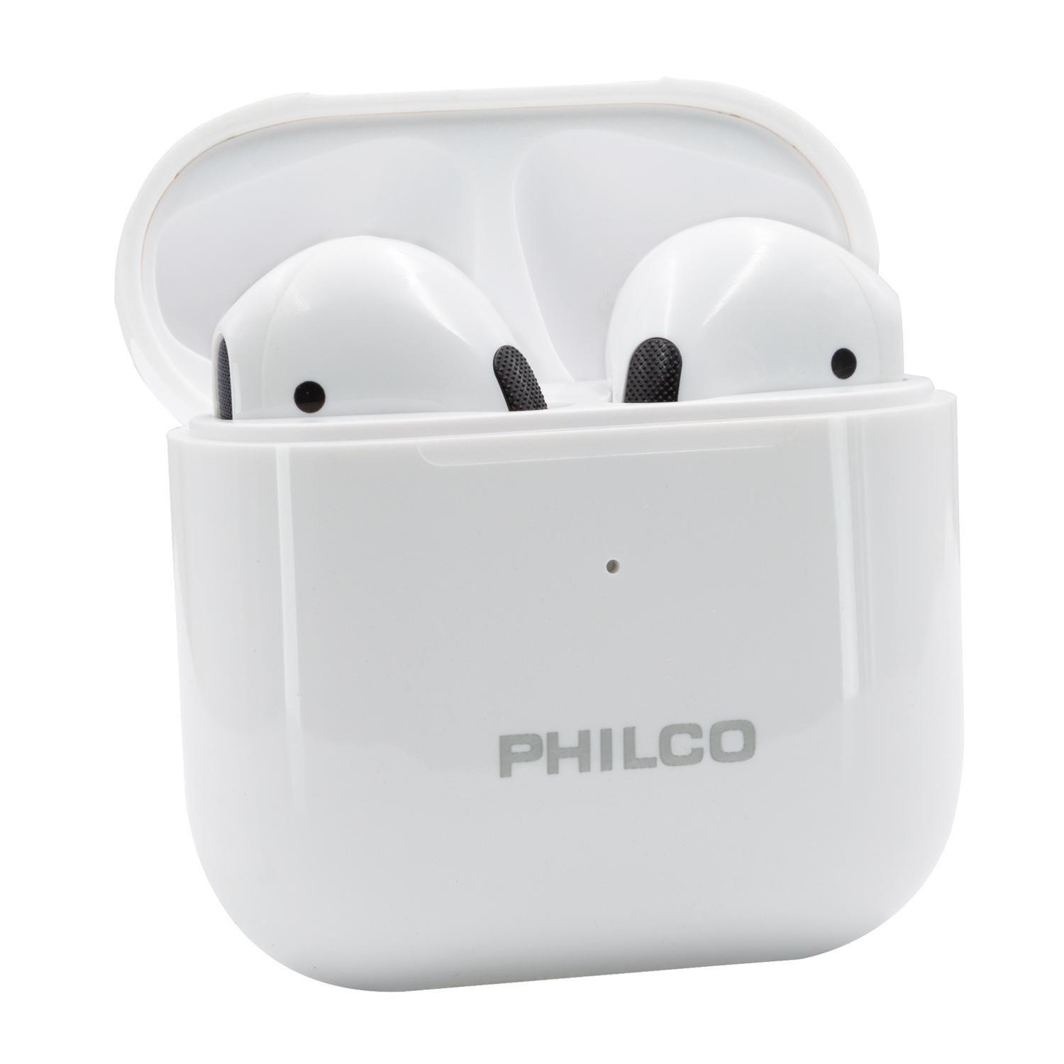 AUDIFONO PHILCO TRUE WIRELESS TWD3B TOUCH BLANCO-5