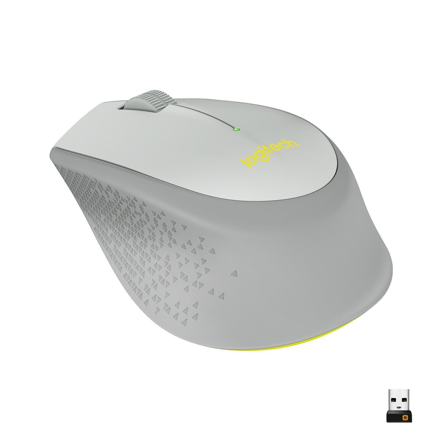 MOUSE INALAMBRICO M280 GRIS LOGITECH-1