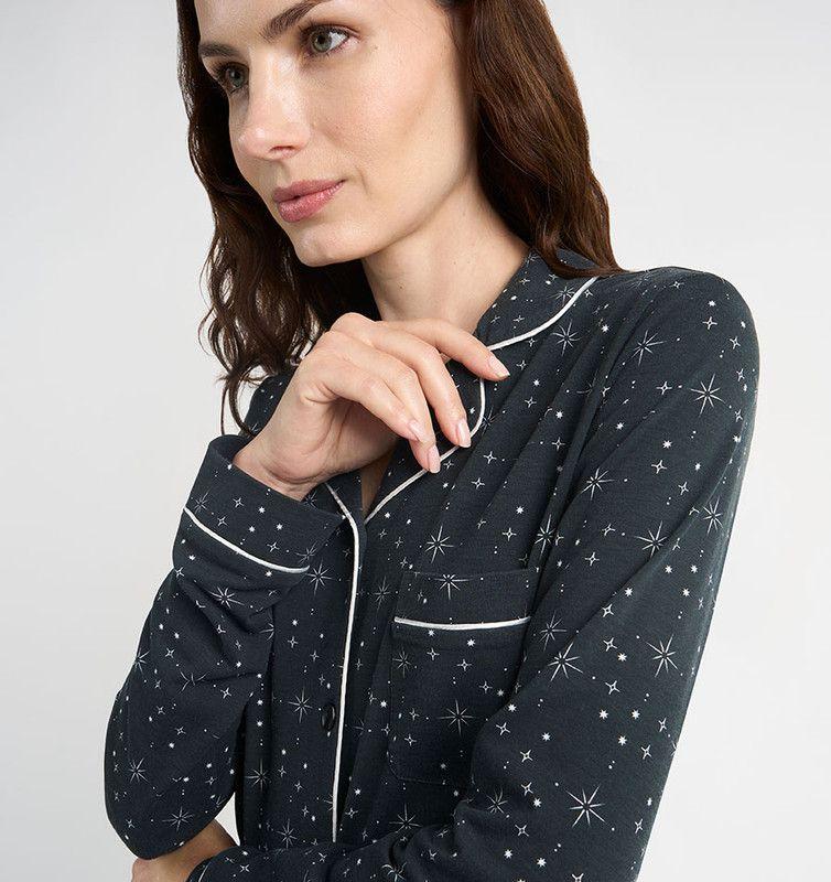 PIJAMA MUJER BARBIZON JACI CHARCOAL ESTAMPADO-3