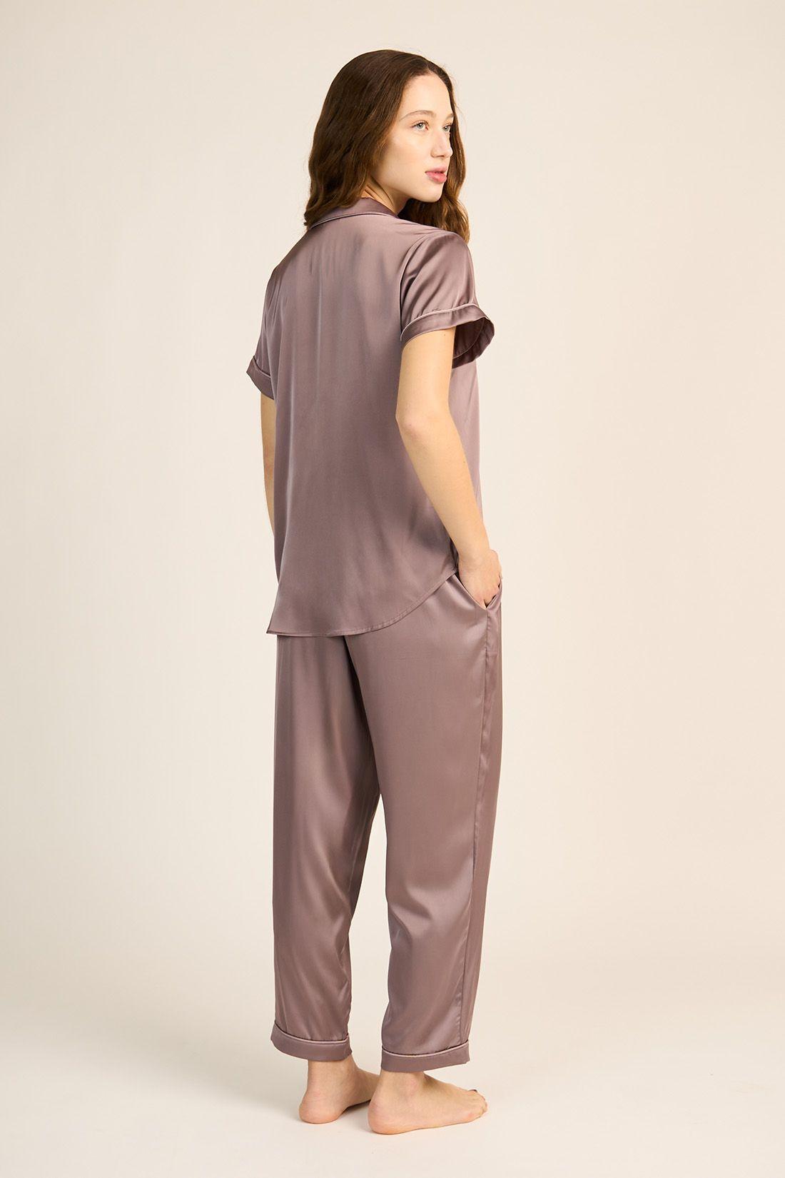 PIJAMA MUJER BARBIZON ROMA CAPRI MALVA-3