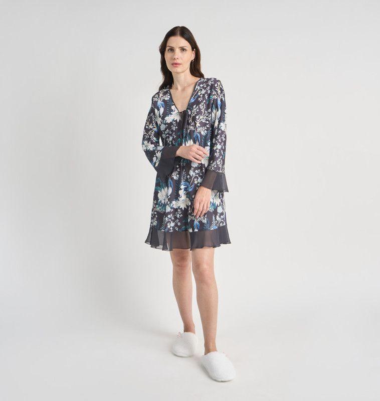 CAMISOLA MUJER BARBIZON SESGO CHARCOAL ESTAMPADO-0