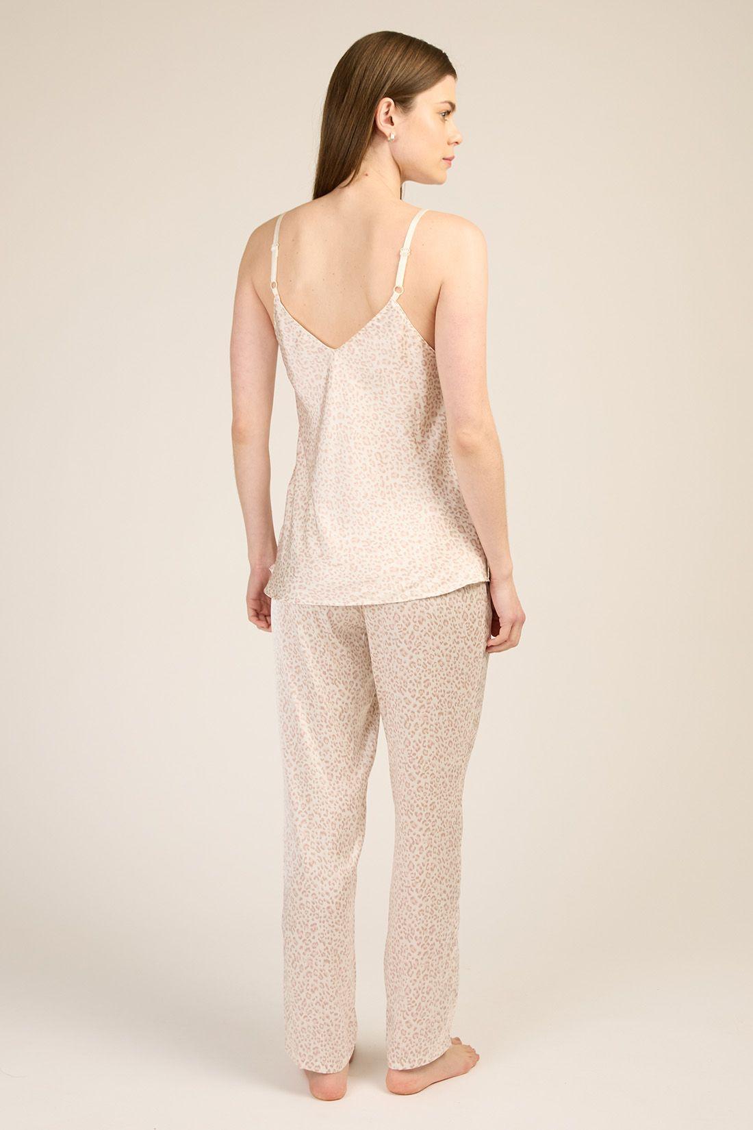 PIJAMA MUJER BARBIZON CINTA ANIMAL PRINT CLARO-3