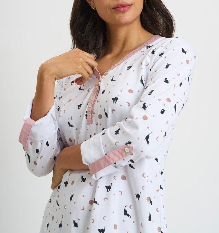 CAMISA MUJER BARBIZON CLARA MALVA-3