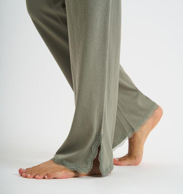 PIJAMA MUJER BARBIZON ROSE VERDE-3