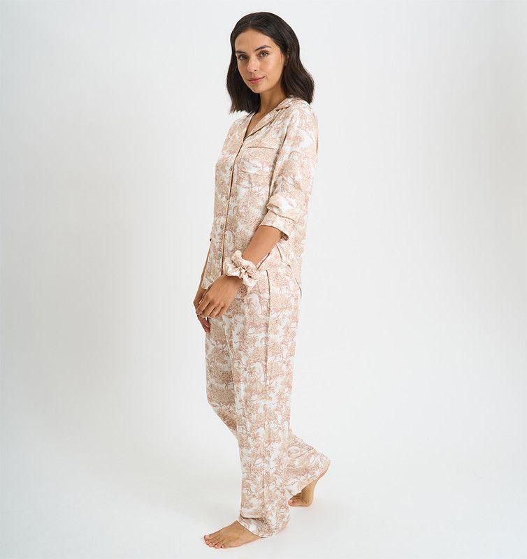 PIJAMA MUJER BARBIZON HELENA TAUPE-4