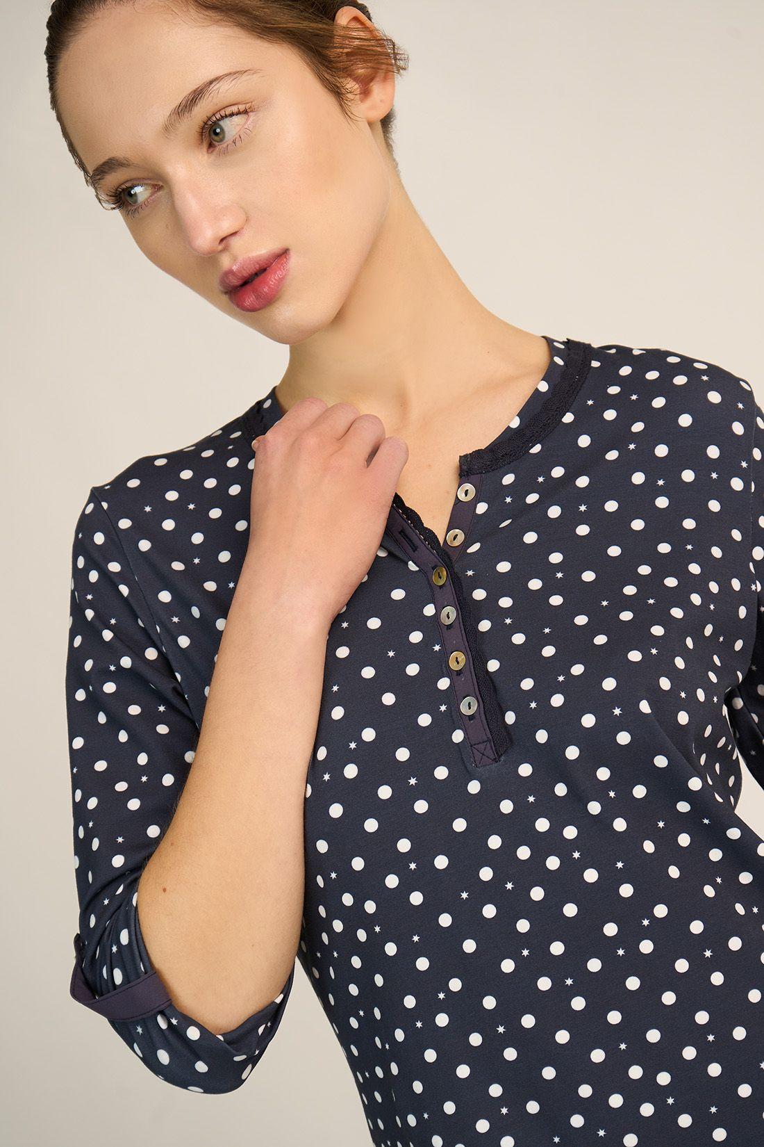 CAMISOLA MUJER BARBIZON CLARA PUNTOS-4