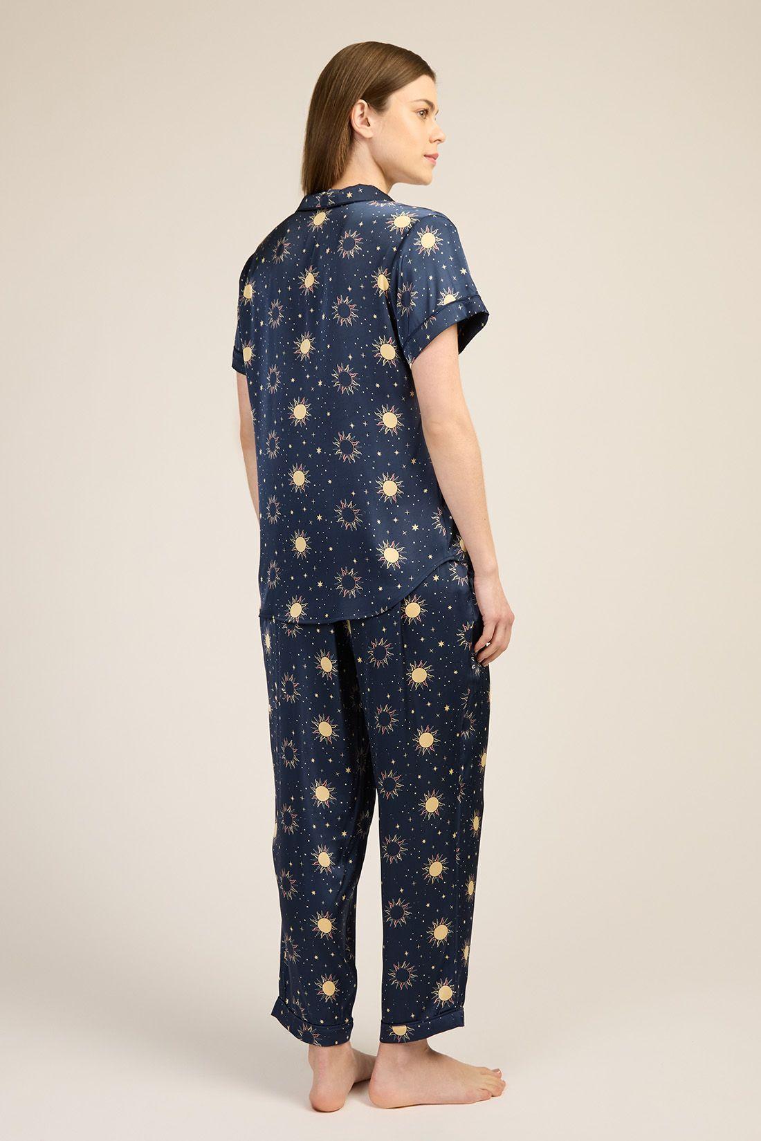 PIJAMA MUJER BARBIZON ROMA CAPRI AZUL-3