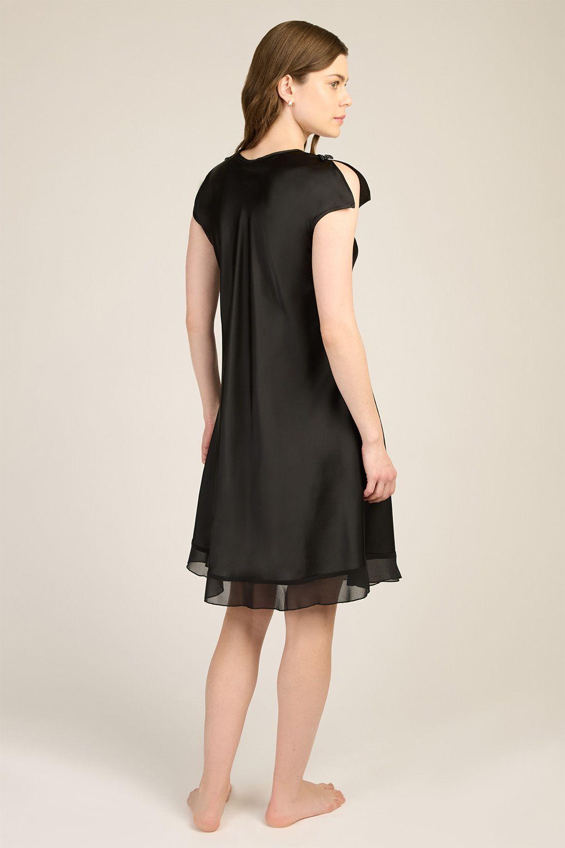 CAMISOLA MUJER BARBIZON SESGO NEGRO-3