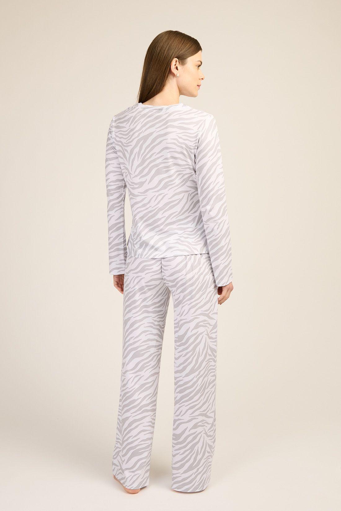 PIJAMA MUJER BARBIZON PRAGA BEIGE-3