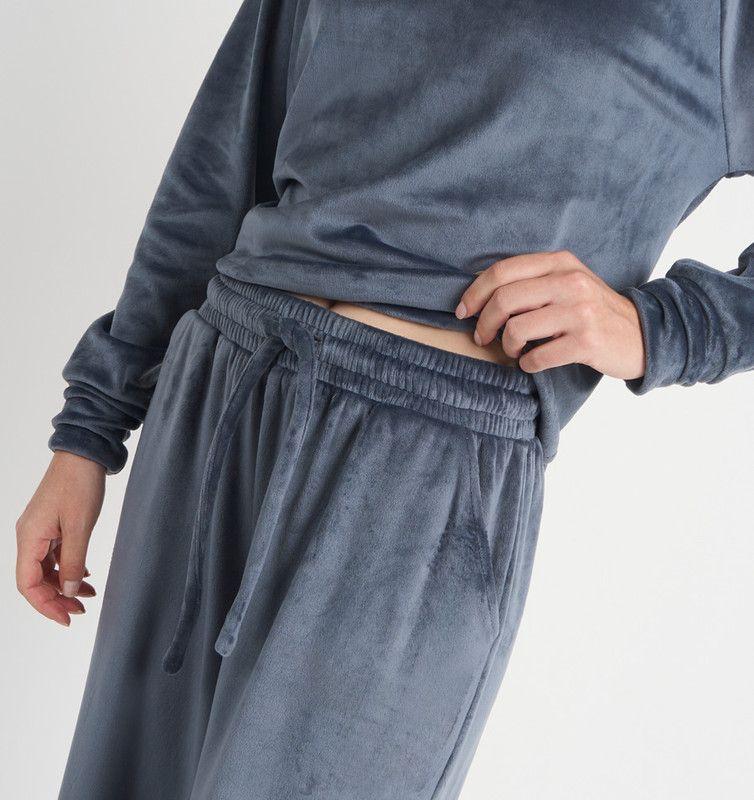 PIJAMA MUJER BARBIZON ELISA AZUL-3