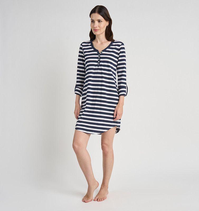 CAMISA MUJER BARBIZON CLARA AZUL-4