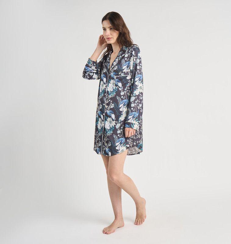 CAMISOLA MUJER BARBIZON SPORT CHARCOAL ESTAMPADO-4