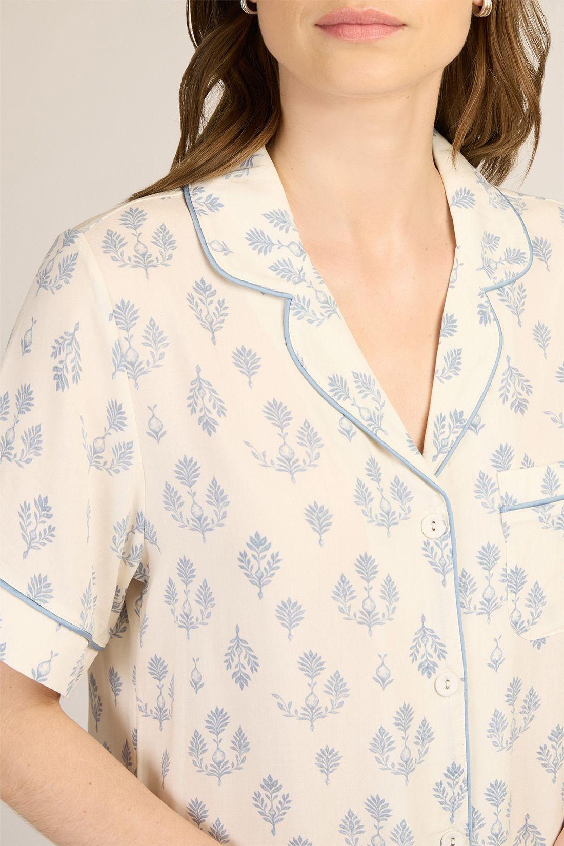 CAMISOLA MUJER BARBIZON ADELA SP AZUL-4