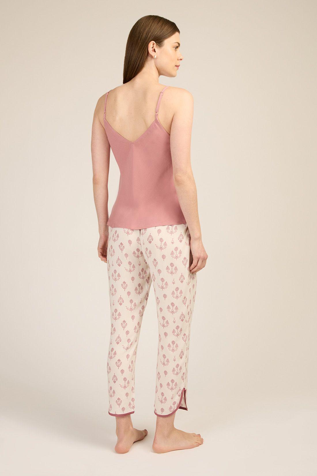 PIJAMA MUJER BARBIZON ADELA CAPRI MALVA-6