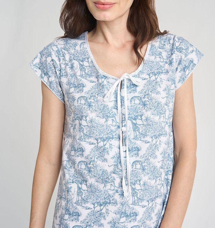 CAMISA MUJER BARBIZON SOCORRO AZUL-3