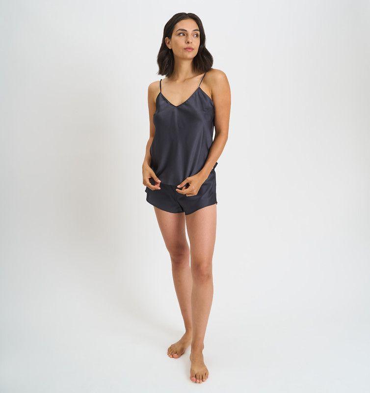 PIJAMA MUJER BARBIZON CAMI CHARCOAL-0