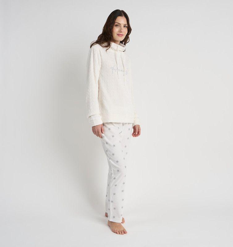PIJAMA MUJER BARBIZON ISABELA IVORY-4
