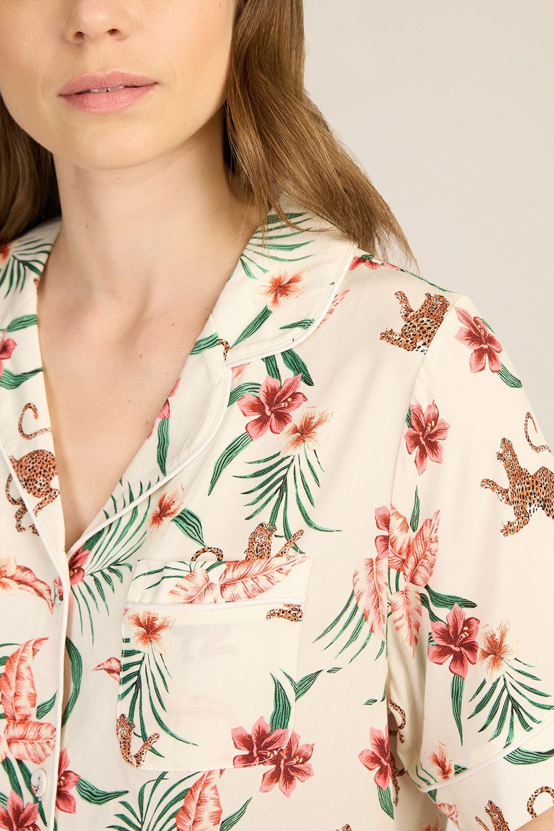 CAMISOLA MUJER BARBIZON ADELA SP IVORY ESTAMPADO-8