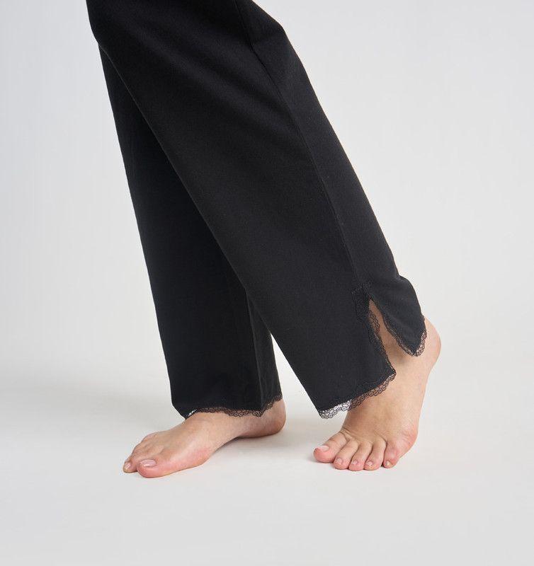 PIJAMA MUJER BARBIZON ROSE NEGRO-5