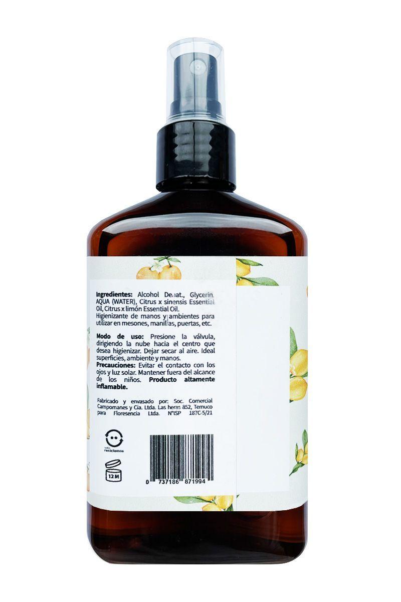 Higienizante de manos natural naranja y limón-2