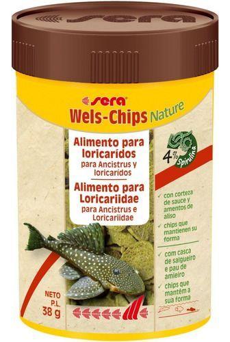 Alimento Sera Wels Chip Peces De Fondo 100 Ml, 38gr-0