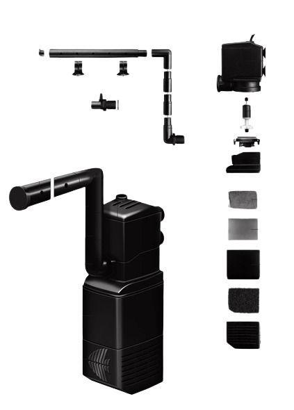 Sera Filtro Interno Fil 60 acuario hasta 60lt-1