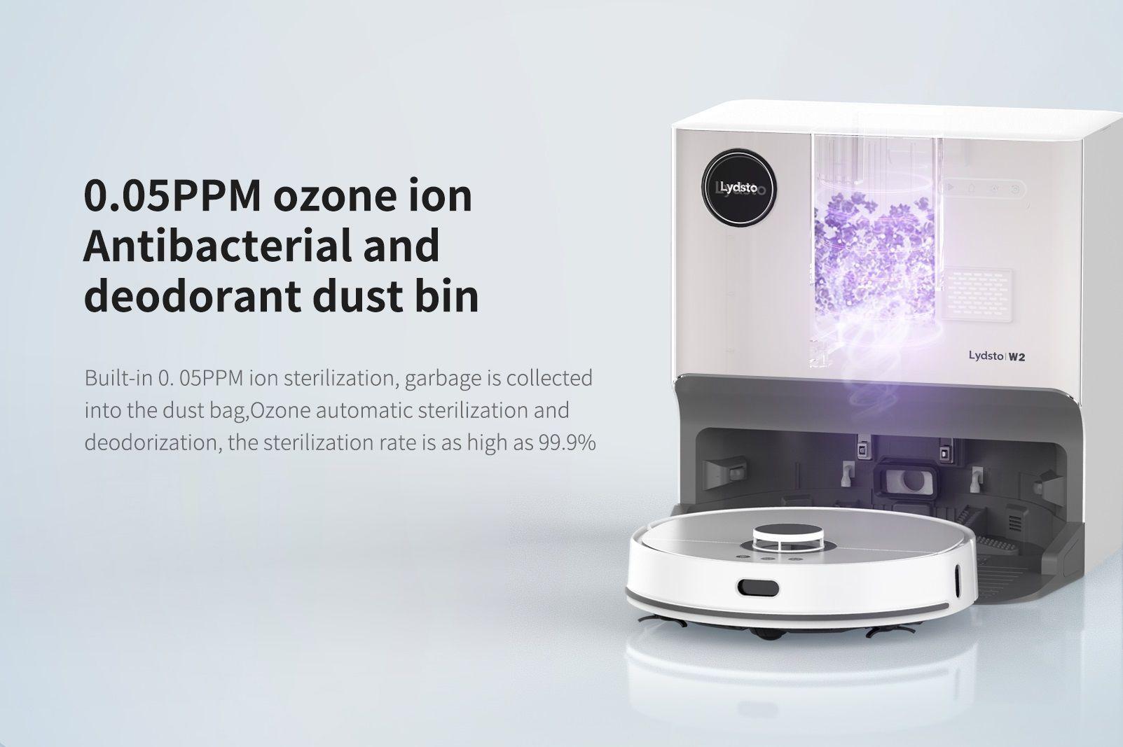 Aspiradora Trapeadora Autolimpiante Xiaomi Lydsto W2 Mijía-4