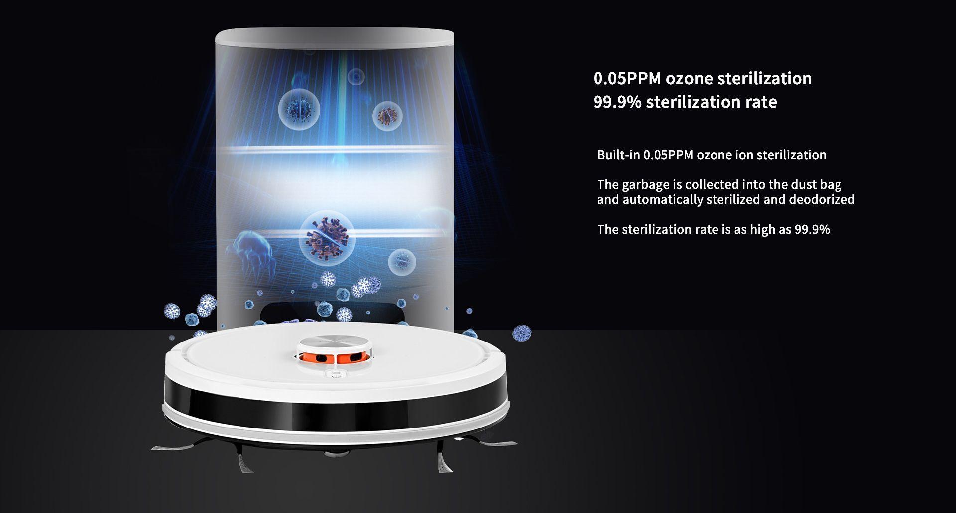 Aspiradora Trapeadora Robot Xiaomi Lydsto R1 Edge -2