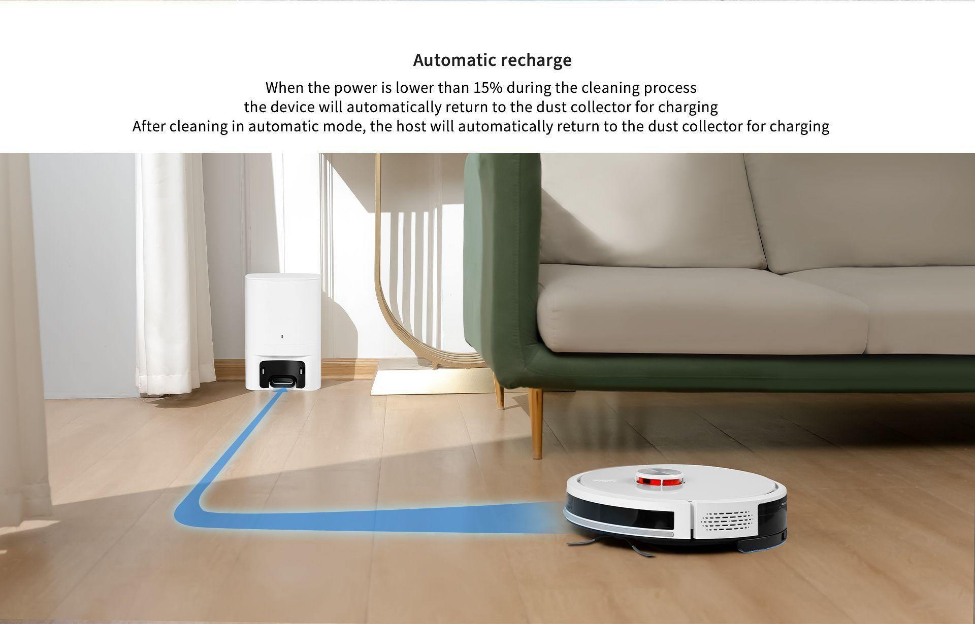 Aspiradora Trapeadora Robot Xiaomi Lydsto R1 Edge -6