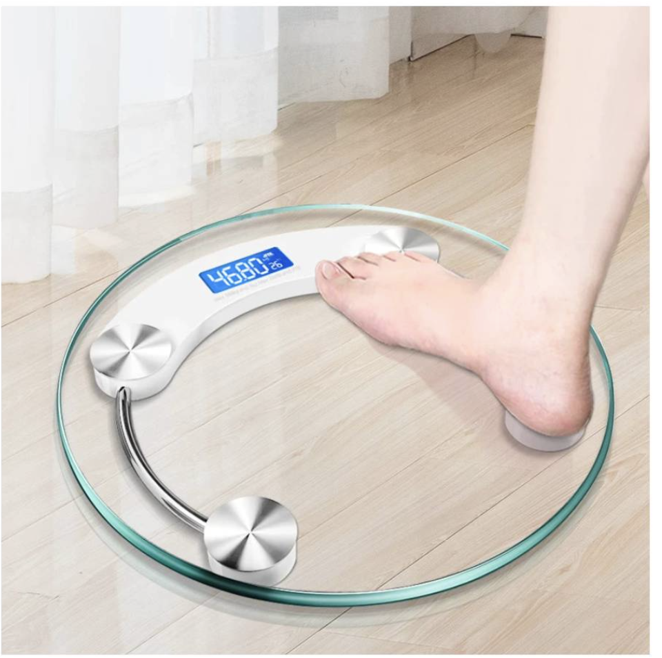 Bascula Digital Exacta Balanza Pesa De Vidrio 180kg-2