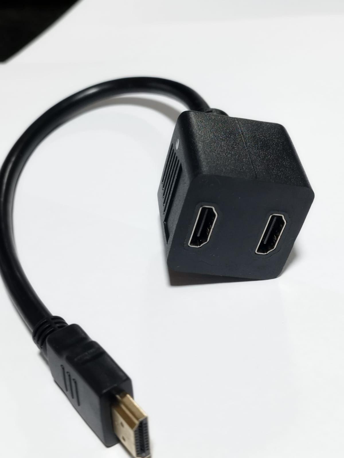 Cable HDMI, splitter 1 entrada , 2 salidas-2