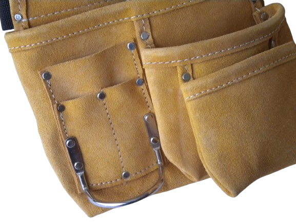 CINTURON PORTAHERRAMIENTAS CUERO BILL BAILEY 13 BOLSILLOS CAMEL-3