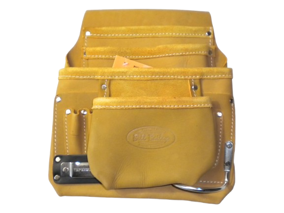 BOLSA PORTAHERRAMIENTAS CUERO PLENA FLOR BILL BAILEY 10 BOLSILLOS MOCASIN-2
