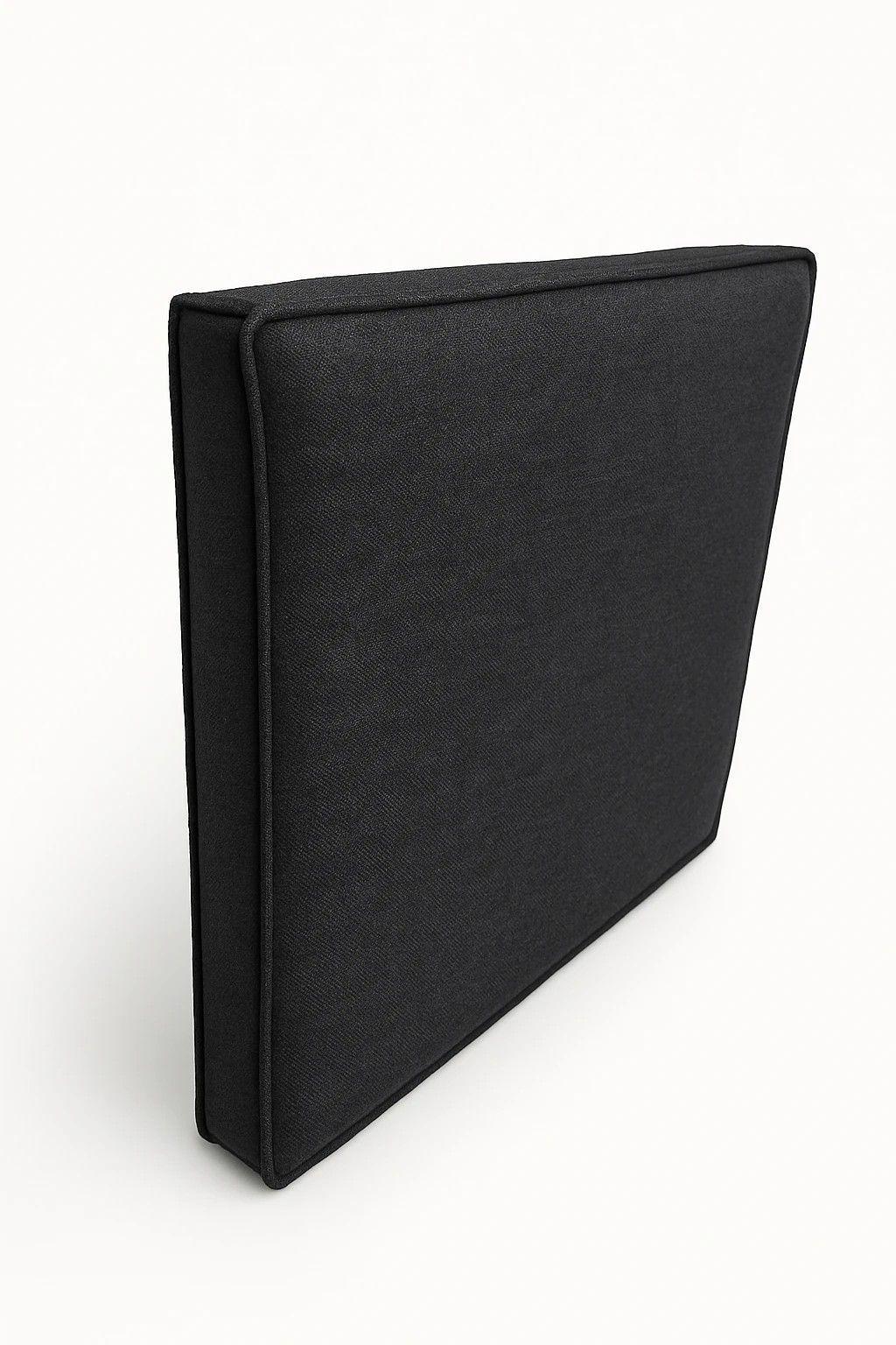 Respaldo Enfundado Lavable Arrezo Gris Oscuro 2 Plazas-3