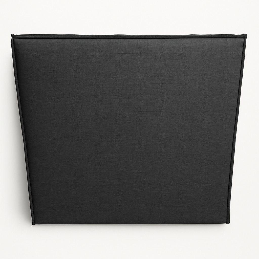 Respaldo Enfundado Lavable Arrezo Gris Oscuro 2 Plazas-4