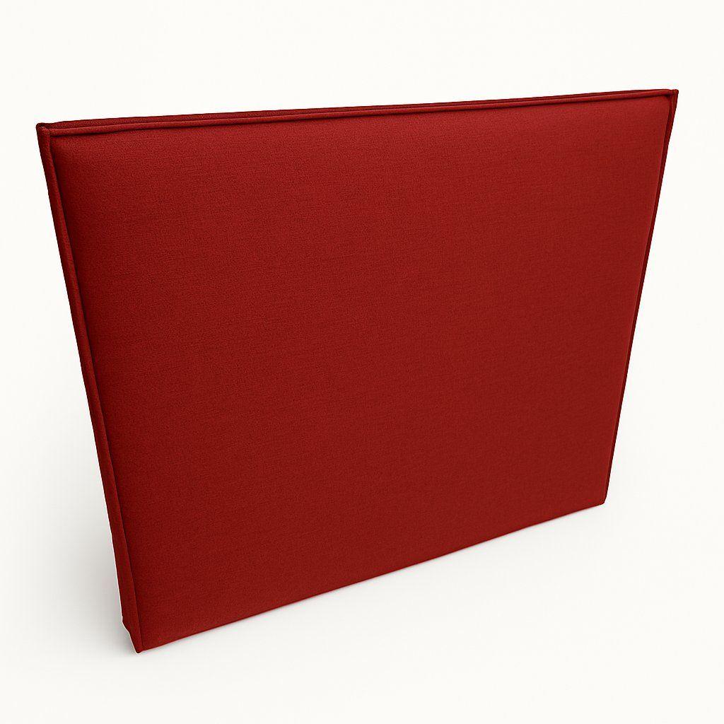 Respaldo Enfundado\Lavable Arrezo Rojo Italiano 2 Plazas-3